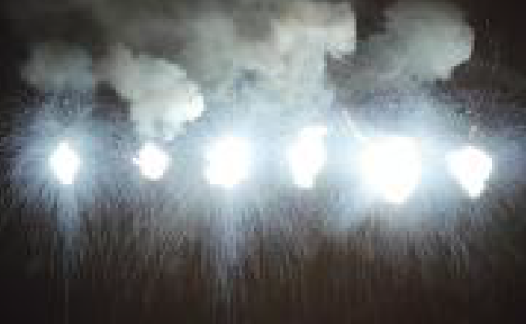 Air Burst Effect